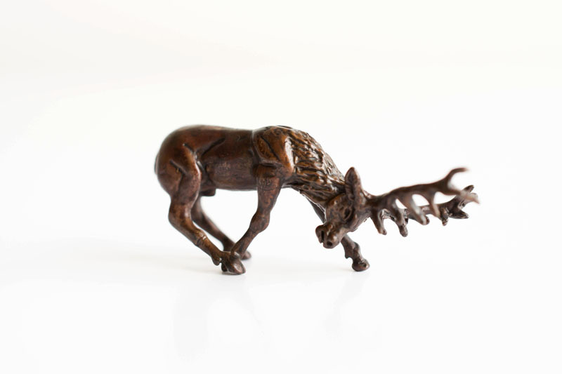 A picture of 'Miniature Bronze Rutting Stag'