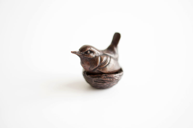 Miniature Bronze Nesting Wren