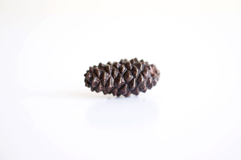Miniature Bronze Pine Cone