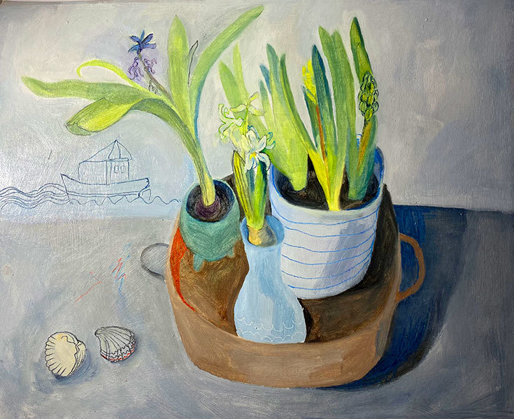 A picture of 'Hyacinths and Shells and Stella Maris'