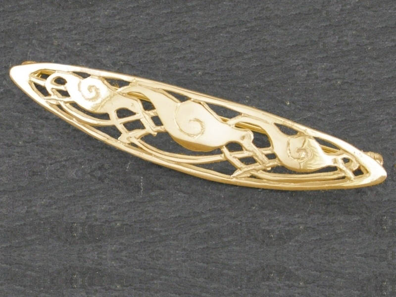 A picture of '18ct Gold Rhiannon's Birds Brooch'