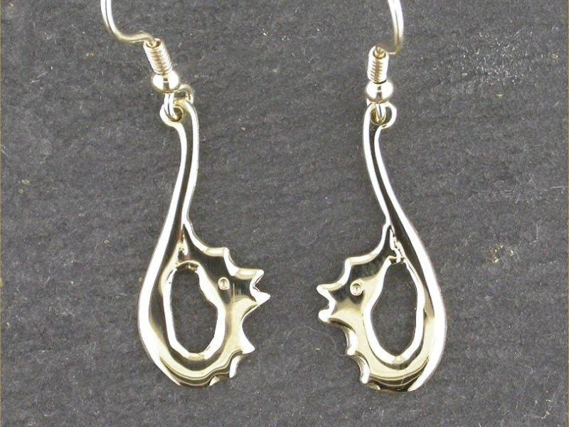 A picture of '18ct Gold Firedrakes Earrings'