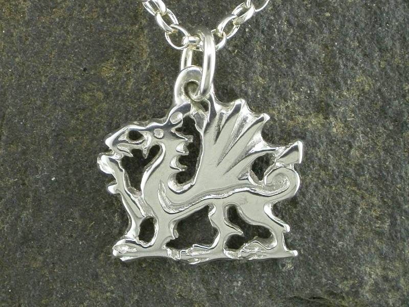 A picture of 'Silver Welsh Dragon Pendant'