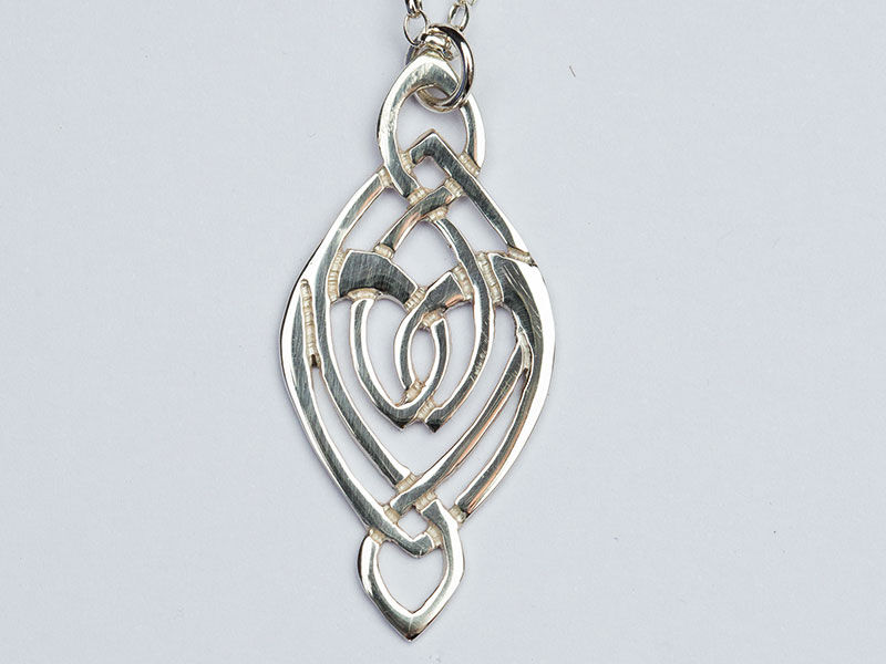 A picture of 'Silver Llywela Pendant'