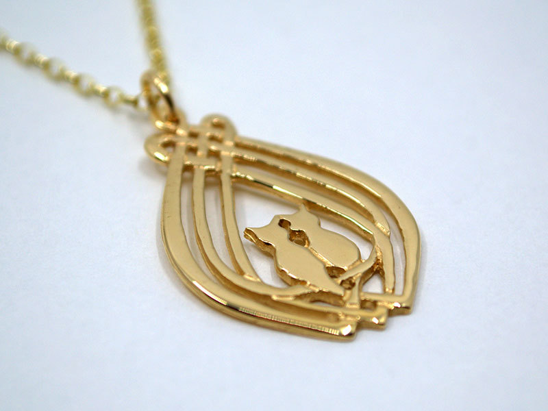 A picture of '18ct Gold Cuddle Cats Pendant'