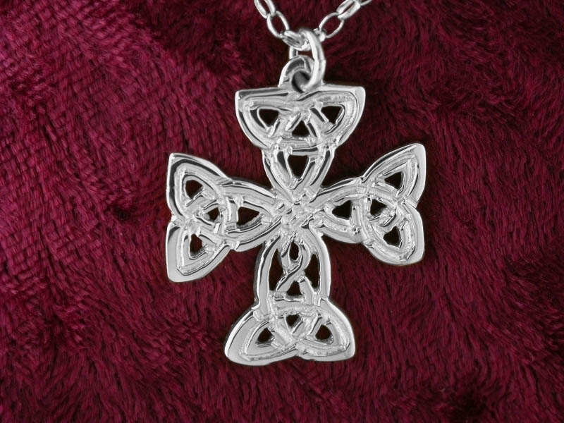 A picture of 'Silver St Patrick Cross Pendant'