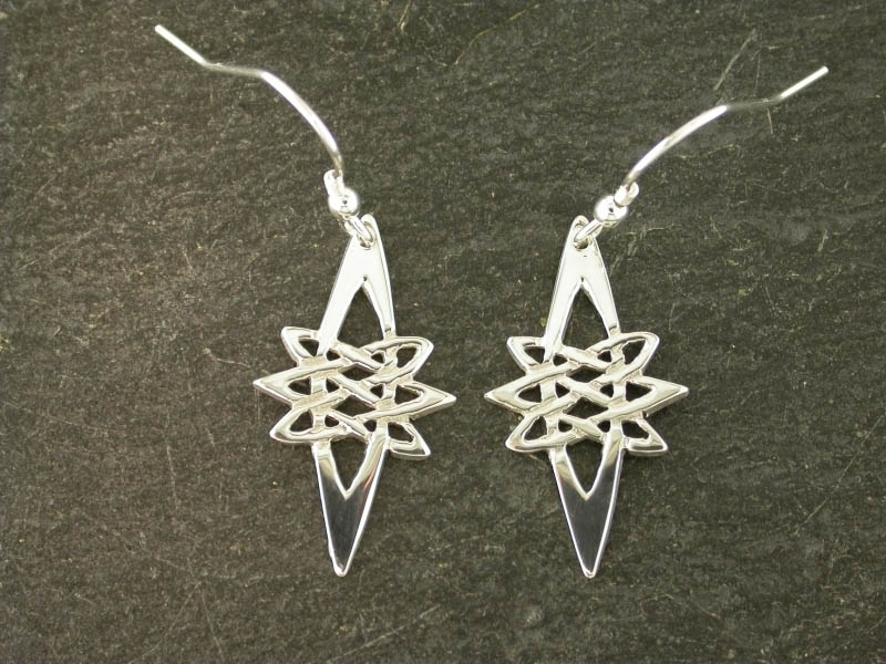 A picture of 'Silver Star Earrings'
