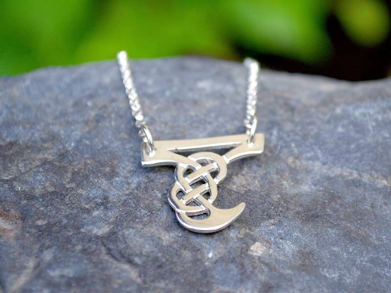 A picture of 'Silver Pendant - Initial T'