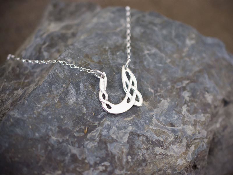A picture of 'Silver Pendant - Initial U'