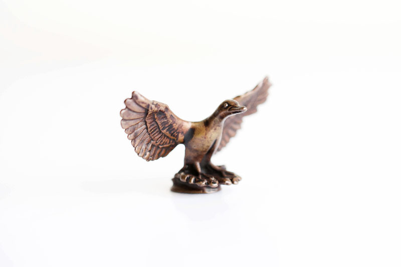 A picture of 'Miniature Bronze Duck Landing''