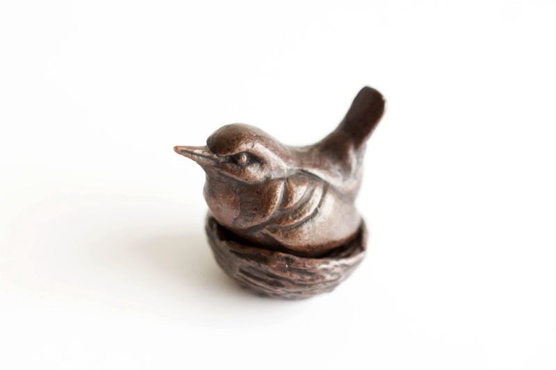 A picture of 'Miniature Bronze Nesting Wren''
