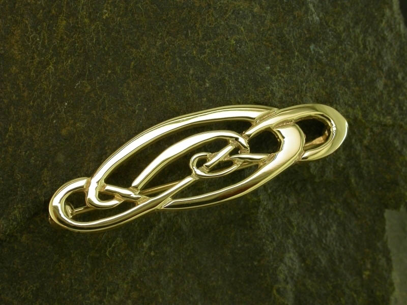 A picture of '9ct Gold Love Knot Brooch''
