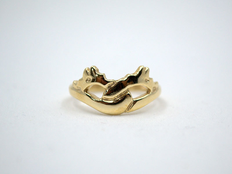 9ct Gold Firedrakes Ring