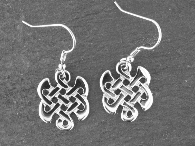 Silver Celtic Knot Earrings