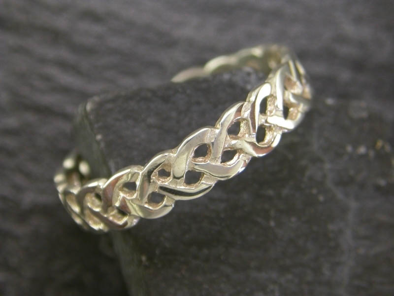 A picture of 'Silver Plait Knotwork Ring''