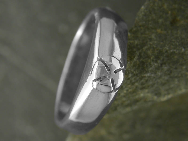 A picture of 'Silver Heavy Medieval Ring''
