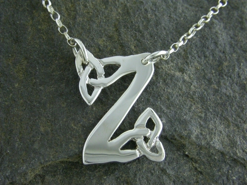 A picture of 'Silver Pendant - Initial Z''